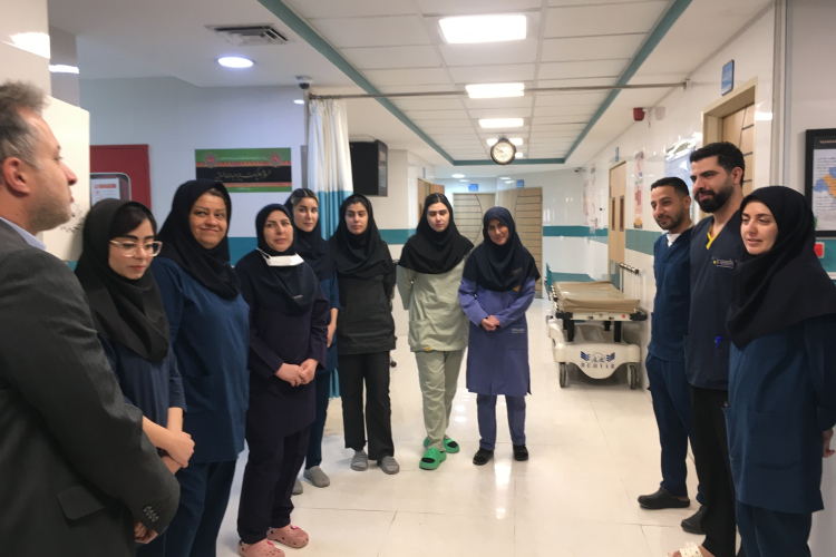 قدردانی از همکاران اتاق عمل بمناسبت روز جهانی اتاق عمل