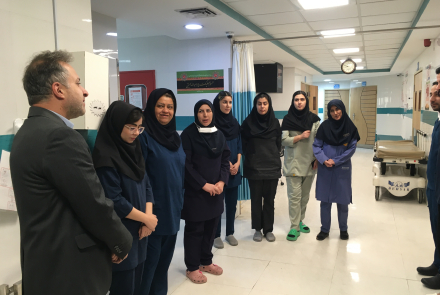 قدردانی از همکاران اتاق عمل بمناسبت روز جهانی اتاق عمل